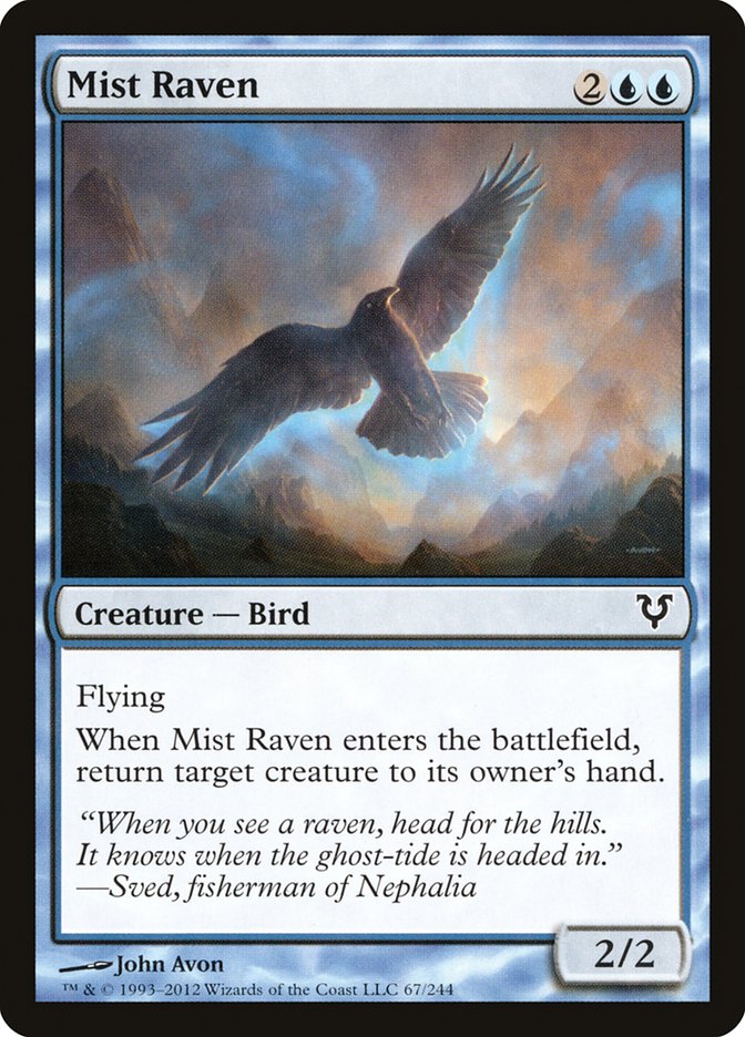 Mist Raven [Avacyn Restored] | Play N Trade Winnipeg