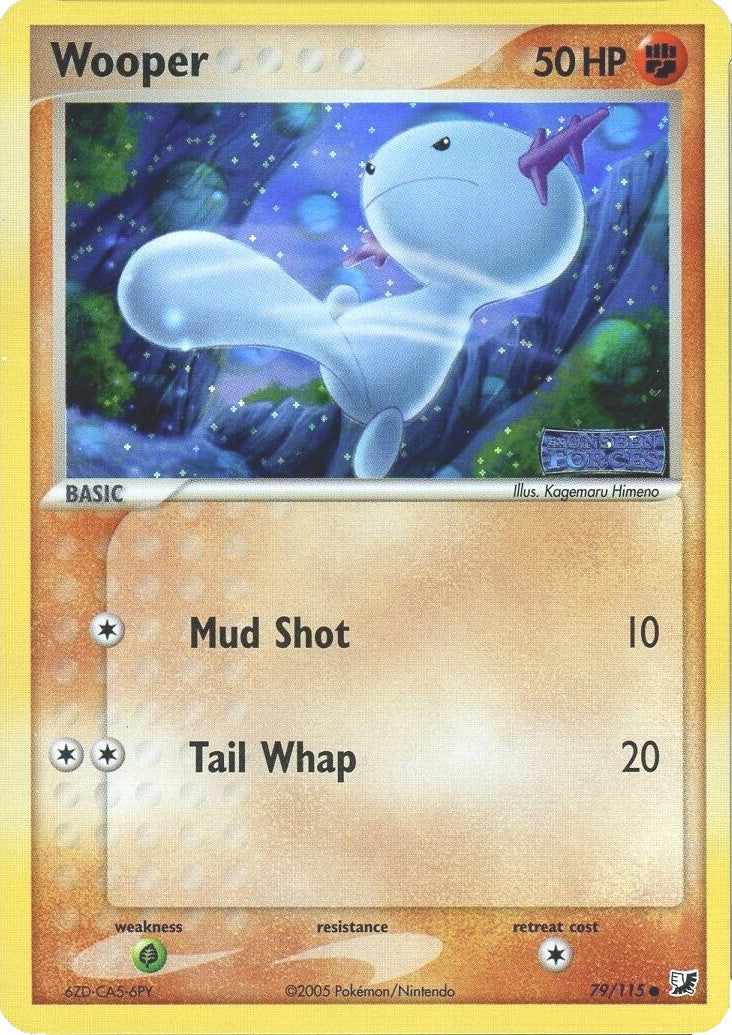 Wooper (79/115) (Stamped) [EX: Unseen Forces] | Play N Trade Winnipeg