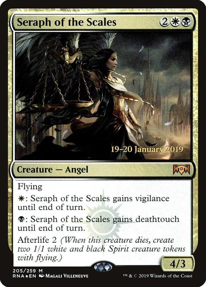 Seraph of the Scales [Ravnica Allegiance Prerelease Promos] | Play N Trade Winnipeg