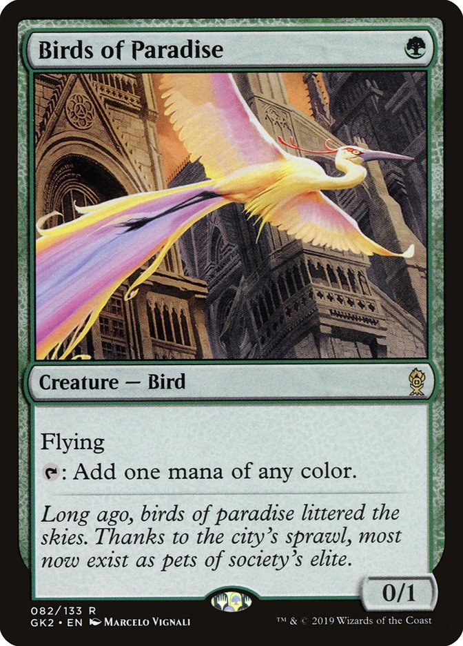 Birds of Paradise [Ravnica Allegiance Guild Kit] | Play N Trade Winnipeg