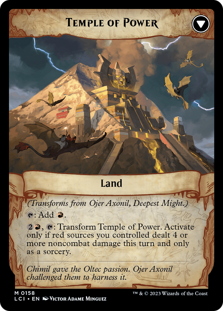 Ojer Axonil, Deepest Might // Temple of Power [The Lost Caverns of Ixalan] | Play N Trade Winnipeg