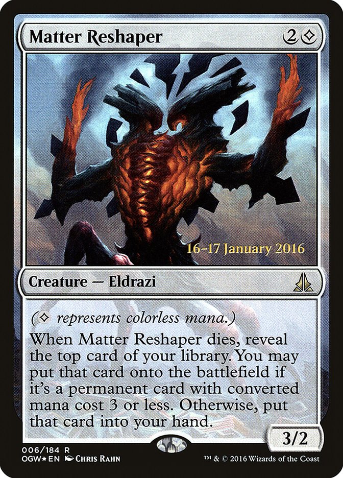 Matter Reshaper [Oath of the Gatewatch Prerelease Promos] | Play N Trade Winnipeg