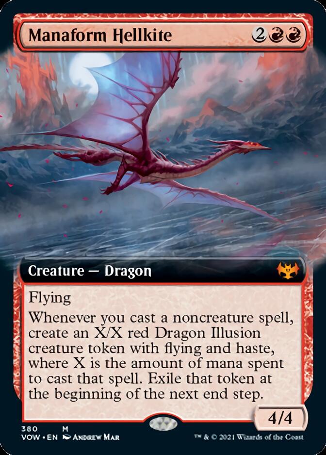 Manaform Hellkite (Extended) [Innistrad: Crimson Vow] | Play N Trade Winnipeg