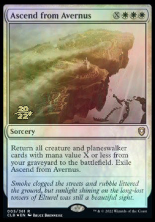 Ascend from Avernus [Commander Legends: Battle for Baldur's Gate Prerelease Promos] | Play N Trade Winnipeg