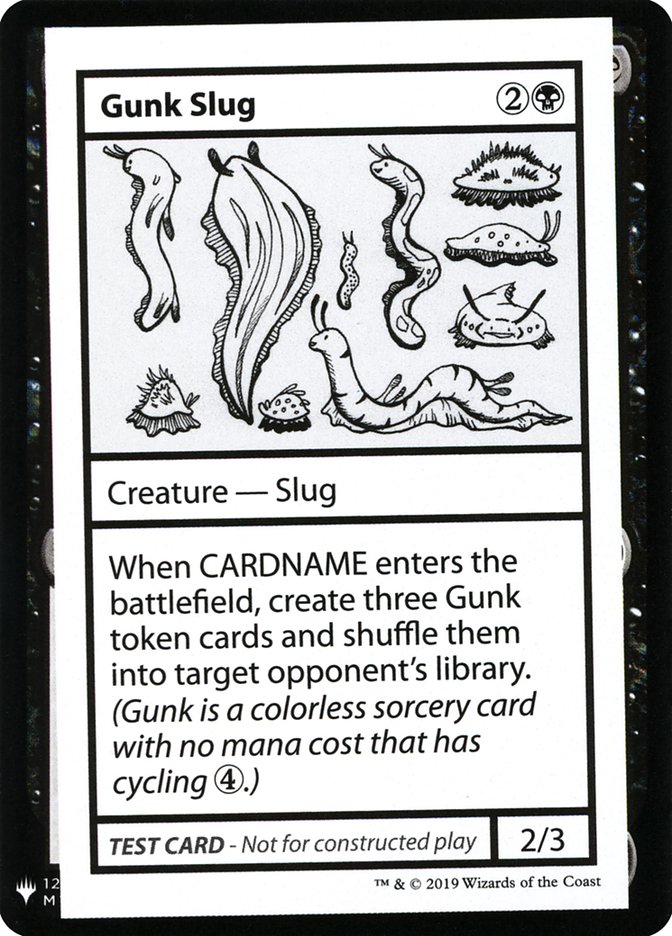 Gunk Slug [Mystery Booster Playtest Cards] | Play N Trade Winnipeg