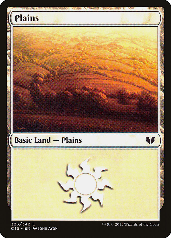 Plains (323) [Commander 2015] | Play N Trade Winnipeg