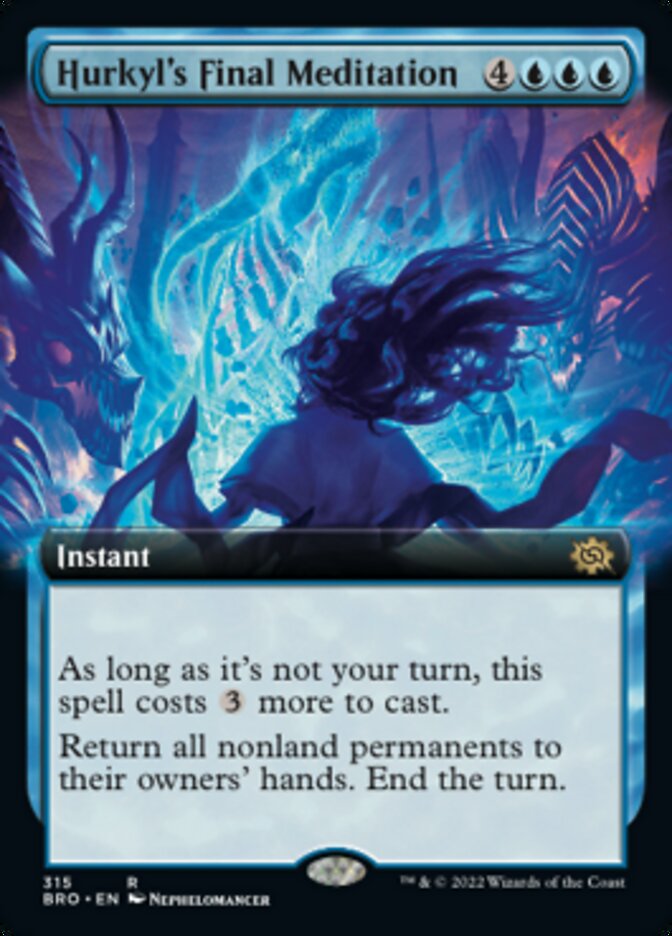 Hurkyl's Final Meditation (Extended Art) [The Brothers' War] | Play N Trade Winnipeg
