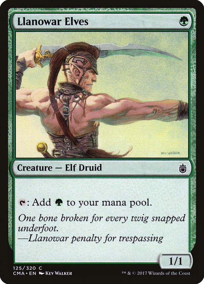 Llanowar Elves [Commander Anthology] | Play N Trade Winnipeg