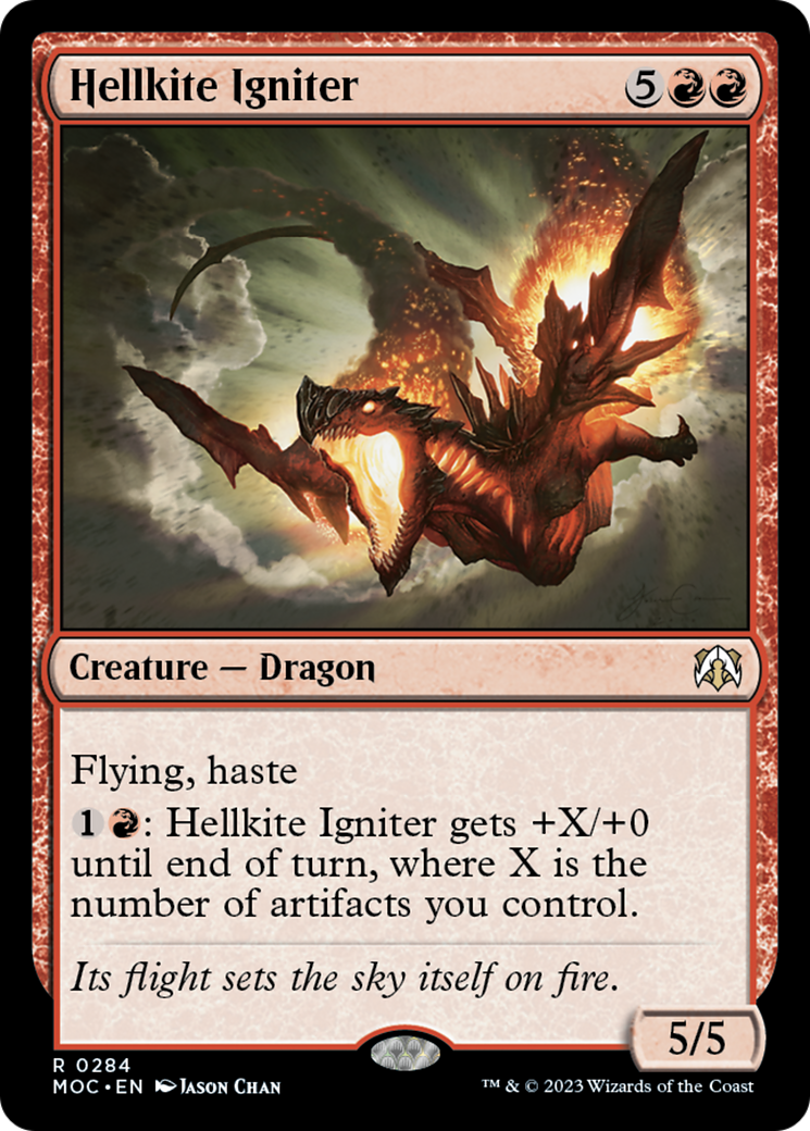 Hellkite Igniter [March of the Machine Commander] | Play N Trade Winnipeg