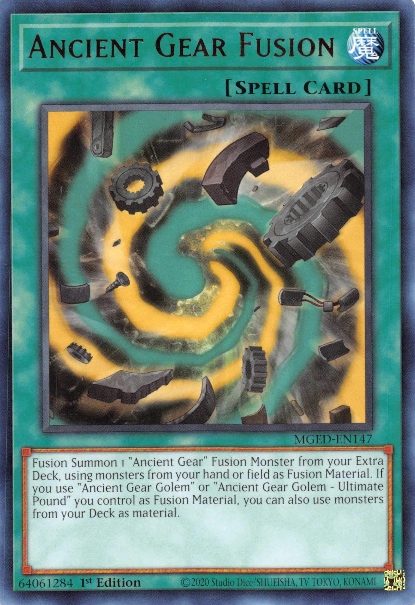 Ancient Gear Fusion [MGED-EN147] Rare | Play N Trade Winnipeg