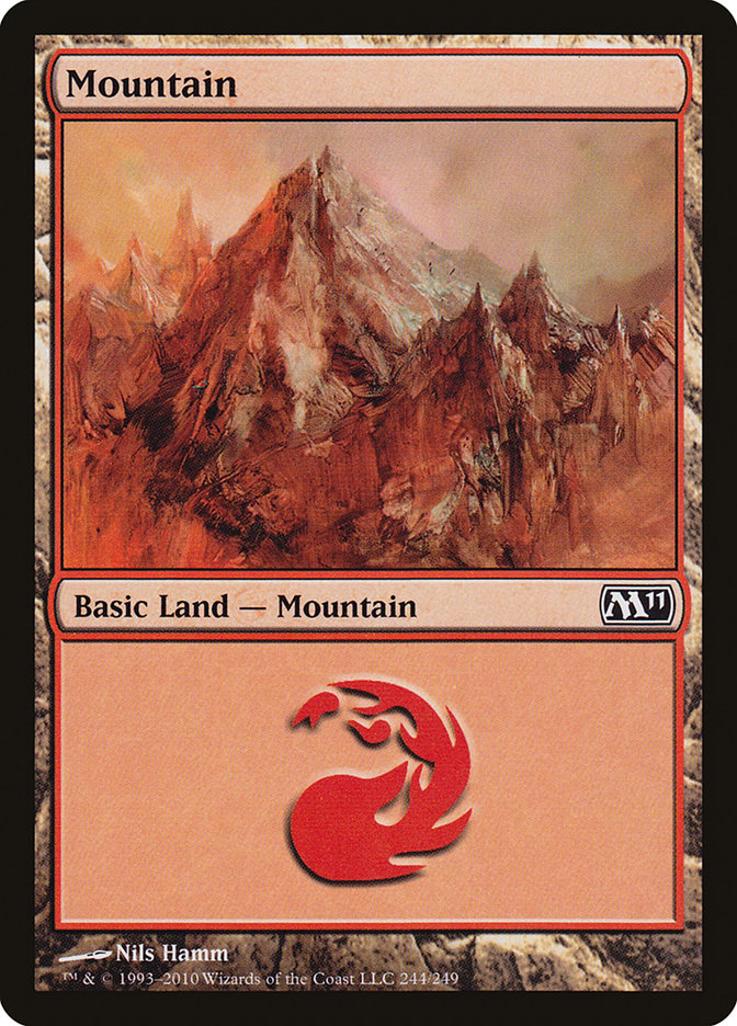 Mountain (244) [Magic 2011] | Play N Trade Winnipeg