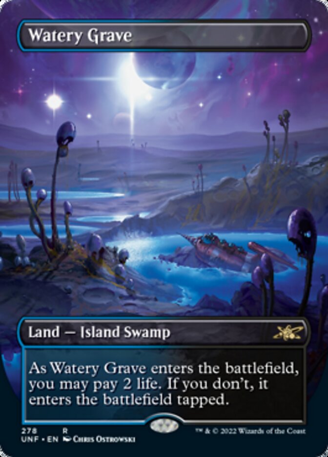 Watery Grave (Borderless) [Unfinity] | Play N Trade Winnipeg