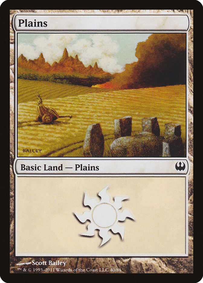 Plains (40) [Duel Decks: Knights vs. Dragons] | Play N Trade Winnipeg