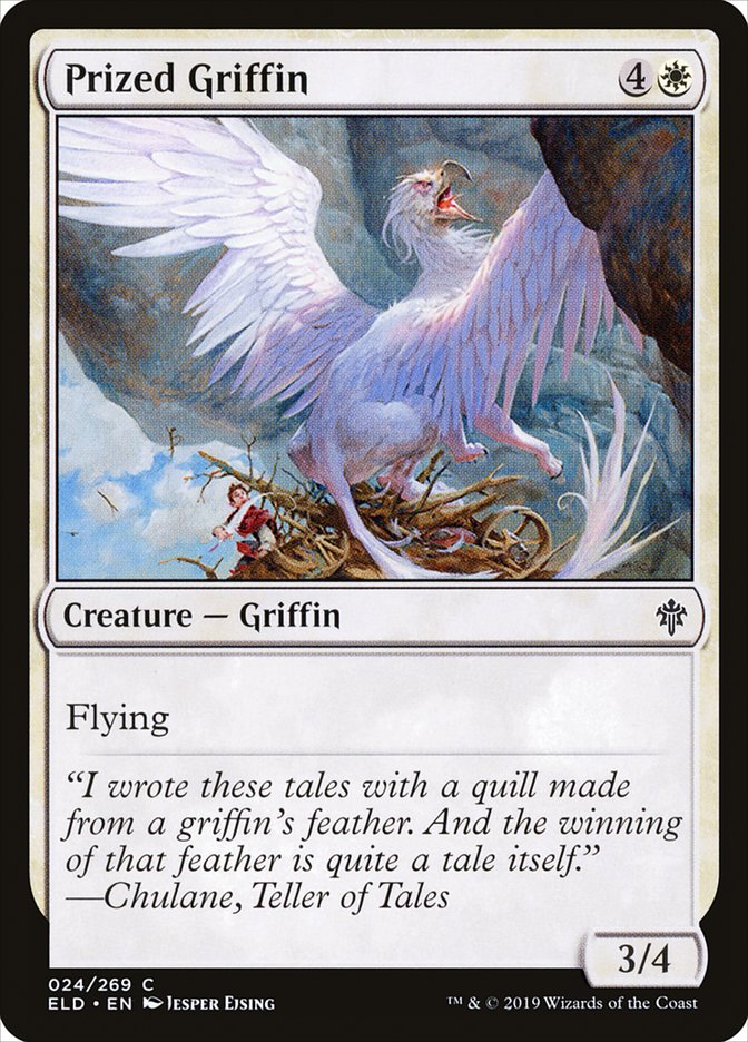 Prized Griffin [Throne of Eldraine] | Play N Trade Winnipeg