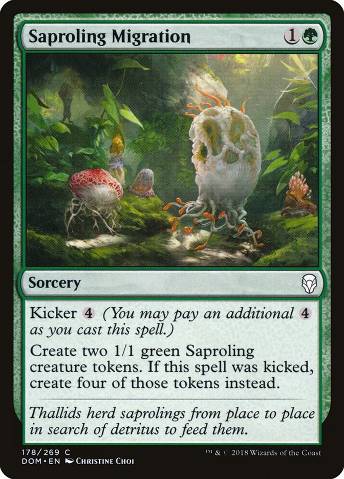 Saproling Migration [Dominaria] | Play N Trade Winnipeg