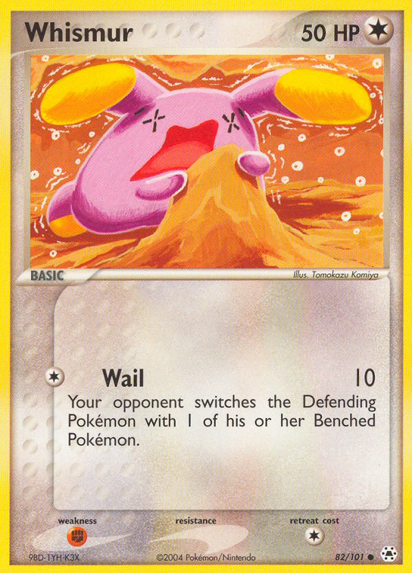 Whismur (82/101) [EX: Hidden Legends] | Play N Trade Winnipeg