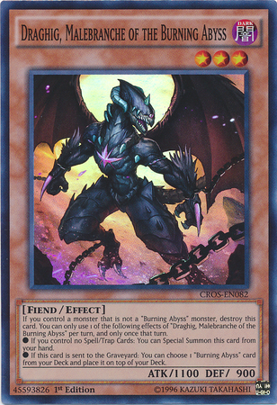 Draghig, Malebranche of the Burning Abyss [CROS-EN082] Super Rare | Play N Trade Winnipeg