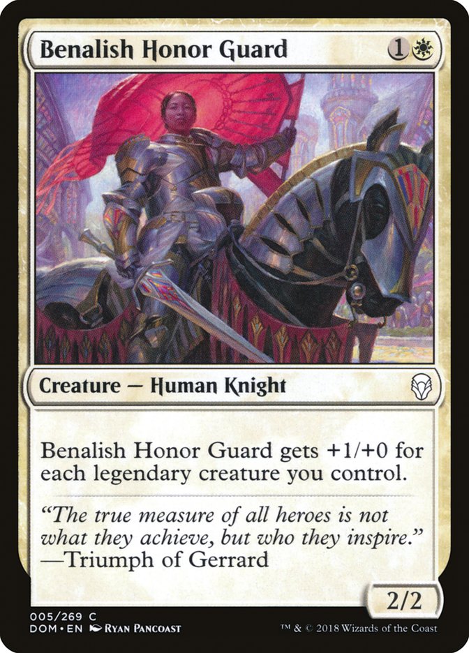Benalish Honor Guard [Dominaria] | Play N Trade Winnipeg