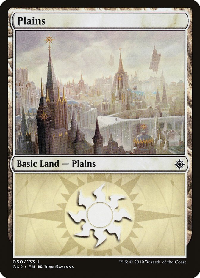 Plains (50) [Ravnica Allegiance Guild Kit] | Play N Trade Winnipeg