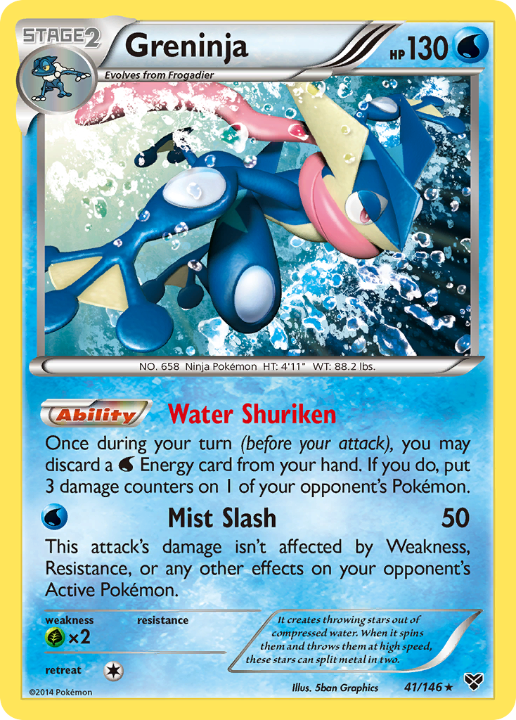 Greninja (41/146) [XY: Base Set] | Play N Trade Winnipeg