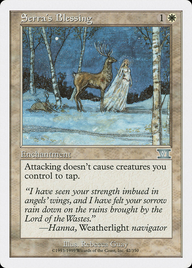 Serra's Blessing [Classic Sixth Edition] | Play N Trade Winnipeg