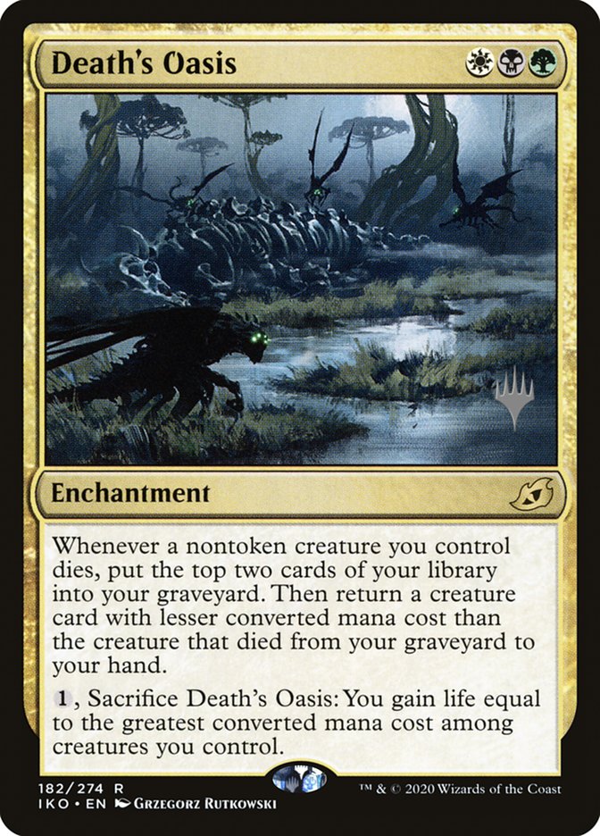 Death's Oasis (Promo Pack) [Ikoria: Lair of Behemoths Promos] | Play N Trade Winnipeg