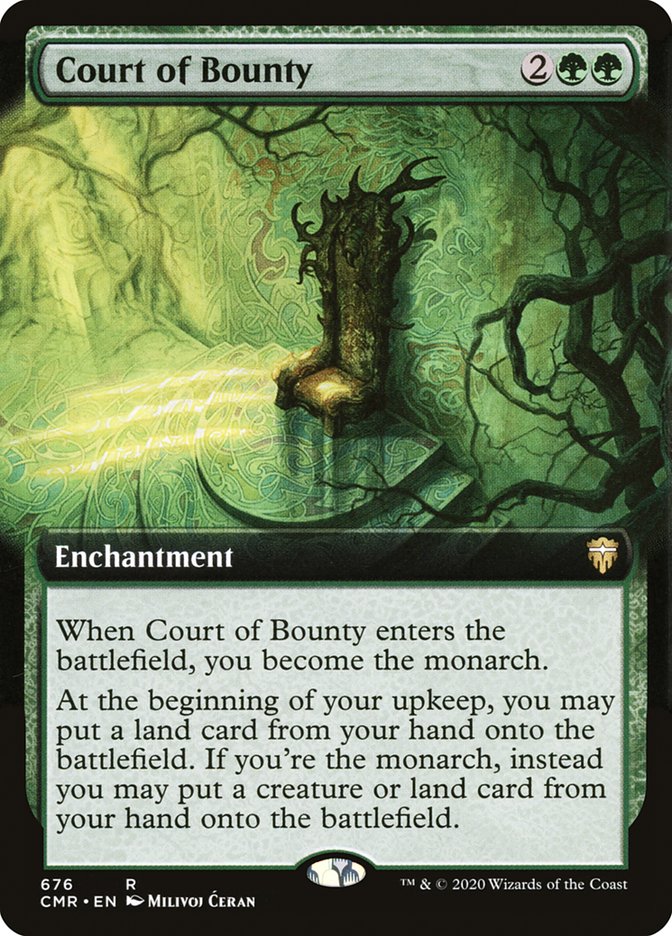 Court of Bounty (Extended) [Commander Legends] | Play N Trade Winnipeg