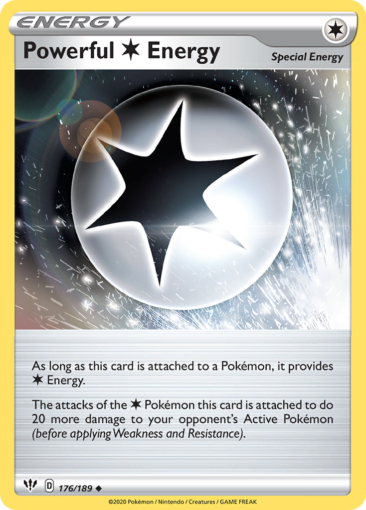 Powerful Colorless Energy (176/189) [Sword & Shield: Darkness Ablaze] | Play N Trade Winnipeg