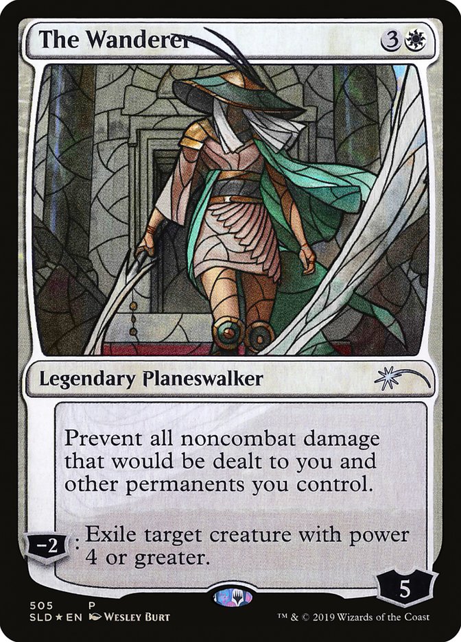 The Wanderer (Stained Glass) [Secret Lair Drop Promos] | Play N Trade Winnipeg