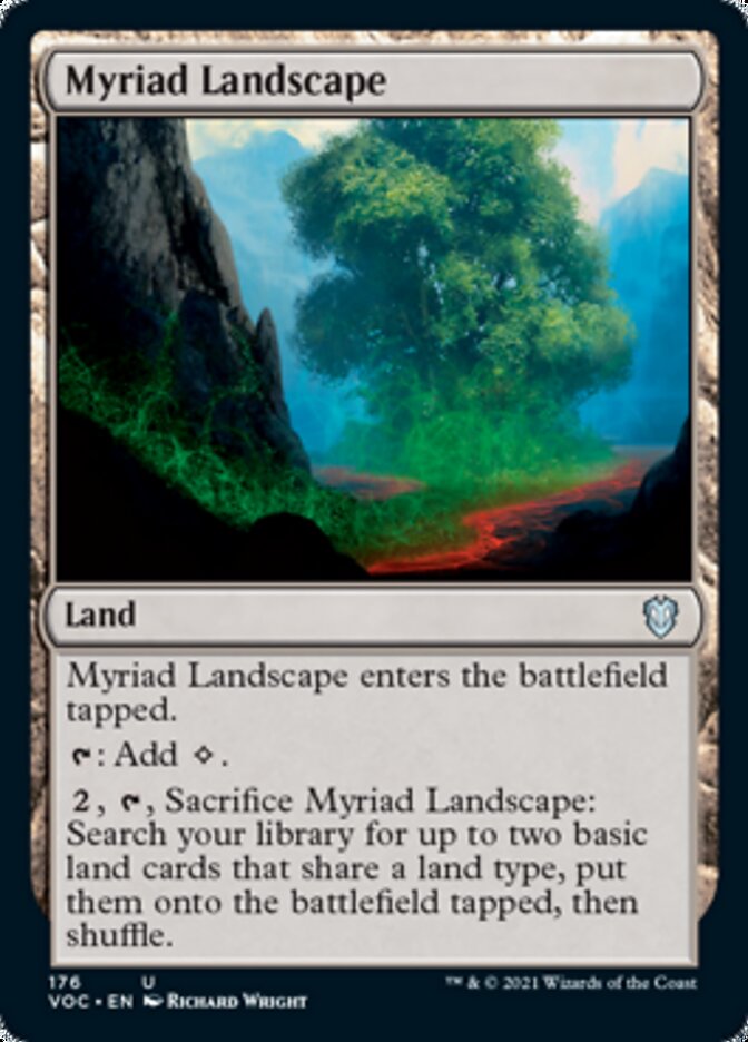 Myriad Landscape [Innistrad: Crimson Vow Commander] | Play N Trade Winnipeg