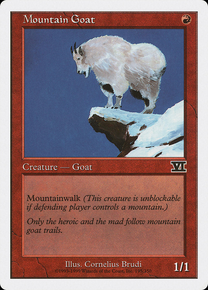 Mountain Goat [Classic Sixth Edition] | Play N Trade Winnipeg