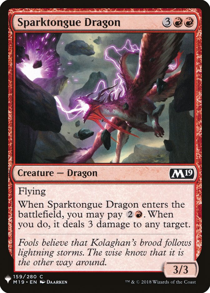 Sparktongue Dragon [Mystery Booster] | Play N Trade Winnipeg