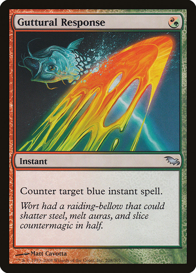 Guttural Response [Shadowmoor] | Play N Trade Winnipeg