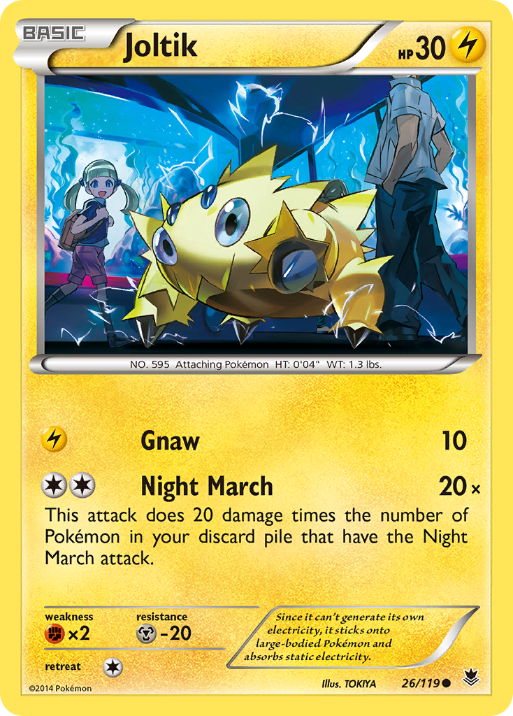 Joltik (26/119) [XY: Phantom Forces] | Play N Trade Winnipeg