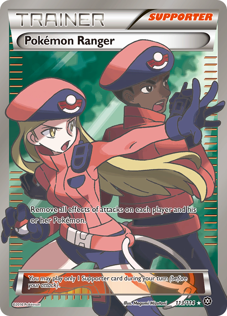 Pokemon Ranger (113/114) [XY: Steam Siege] | Play N Trade Winnipeg