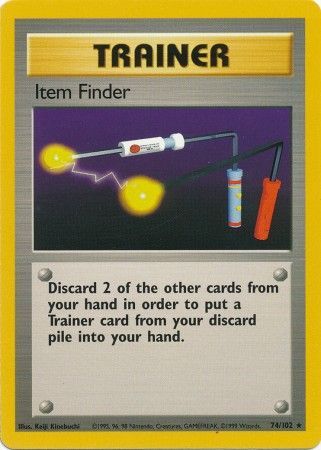 Item Finder (74/102) [Base Set Unlimited] | Play N Trade Winnipeg
