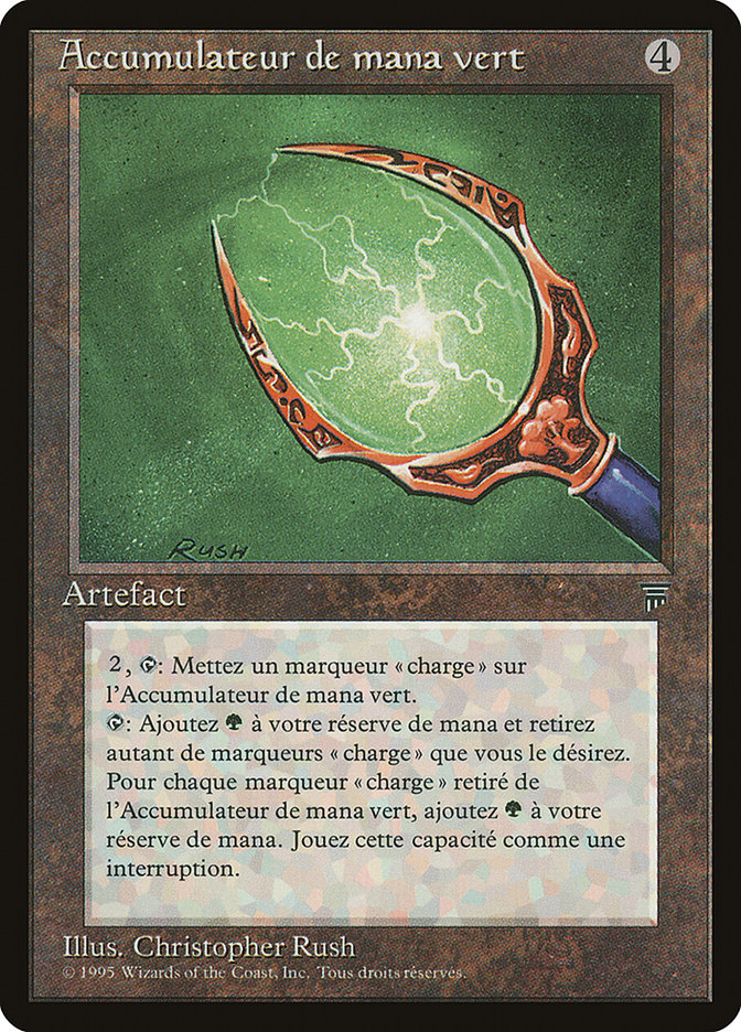 Green Mana Battery (French) - "Accumulateur de mana vert" [Renaissance] | Play N Trade Winnipeg