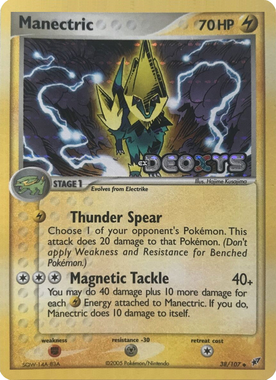 Manectric (38/107) (Stamped) [EX: Deoxys] | Play N Trade Winnipeg