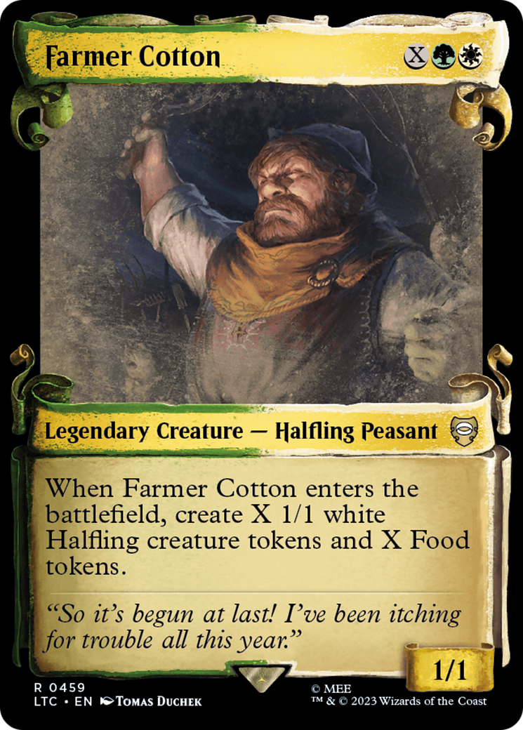 Farmer Cotton [The Lord of the Rings: Tales of Middle-Earth Commander Showcase Scrolls] | Play N Trade Winnipeg