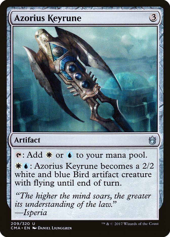 Azorius Keyrune [Commander Anthology] | Play N Trade Winnipeg