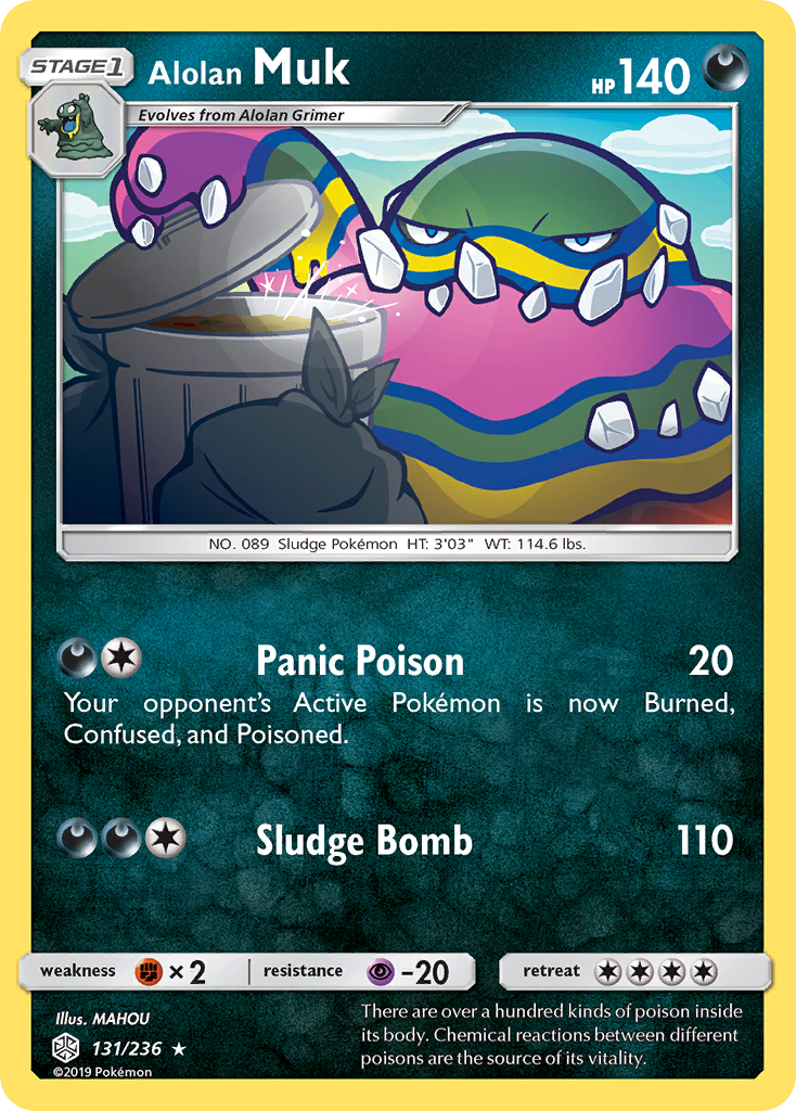 Alolan Muk (131/236) [Sun & Moon: Cosmic Eclipse] | Play N Trade Winnipeg