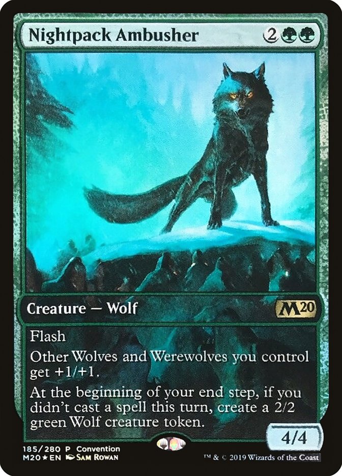 Nightpack Ambusher (Convention) [Core Set 2020 Promos] | Play N Trade Winnipeg