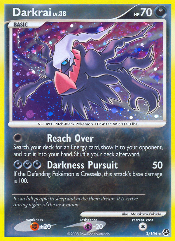 Darkrai (3/106) [Diamond & Pearl: Great Encounters] | Play N Trade Winnipeg