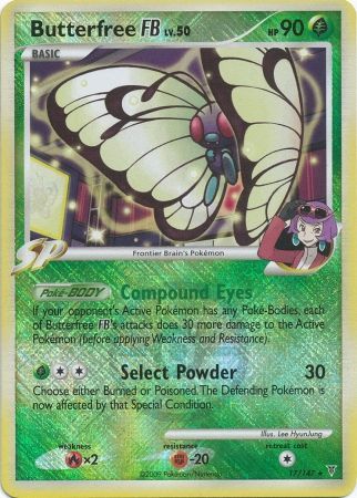 Butterfree FB LV.50 (17/147) (League Promo) [Platinum: Supreme Victors] | Play N Trade Winnipeg