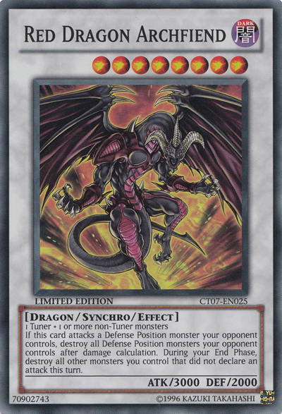 Red Dragon Archfiend [CT07-EN025] Super Rare | Play N Trade Winnipeg
