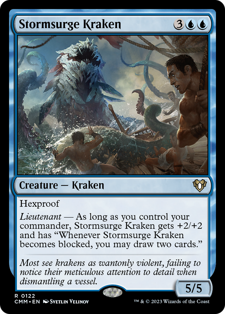 Stormsurge Kraken [Commander Masters] | Play N Trade Winnipeg