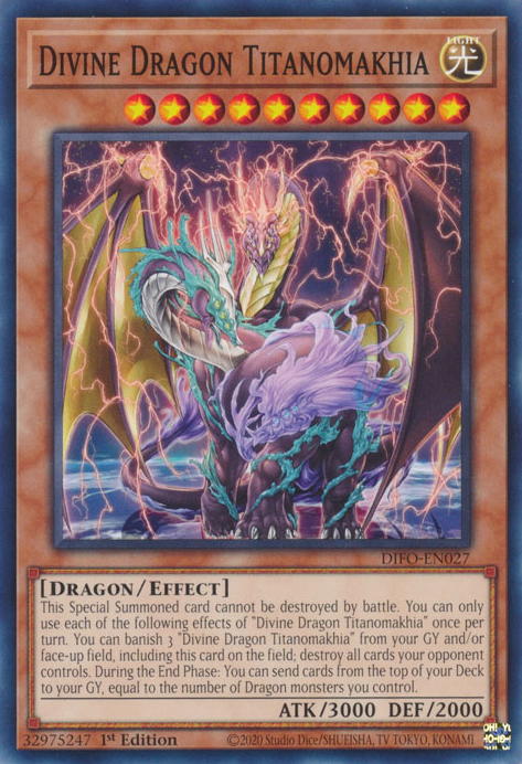 Divine Dragon Titanomakhia [DIFO-EN027] Common | Play N Trade Winnipeg