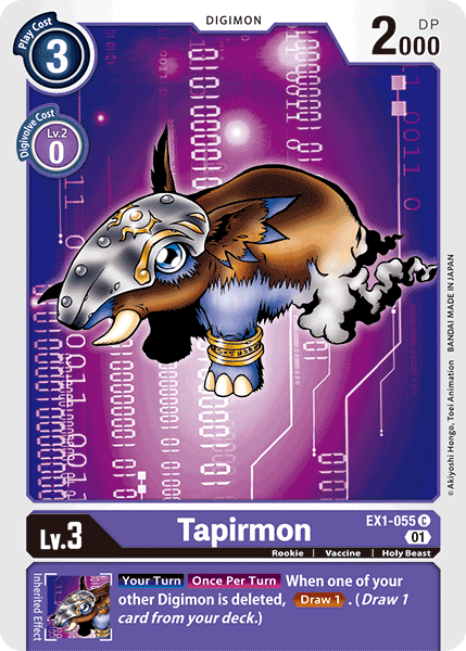 Tapirmon [EX1-055] [Classic Collection] | Play N Trade Winnipeg