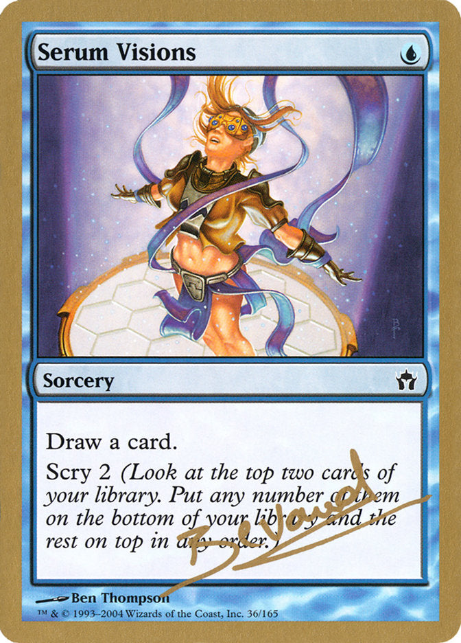 Serum Visions (Manuel Bevand) [World Championship Decks 2004] | Play N Trade Winnipeg