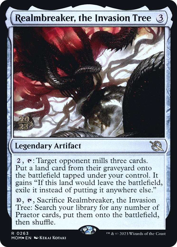 Realmbreaker, the Invasion Tree [March of the Machine Prerelease Promos] | Play N Trade Winnipeg